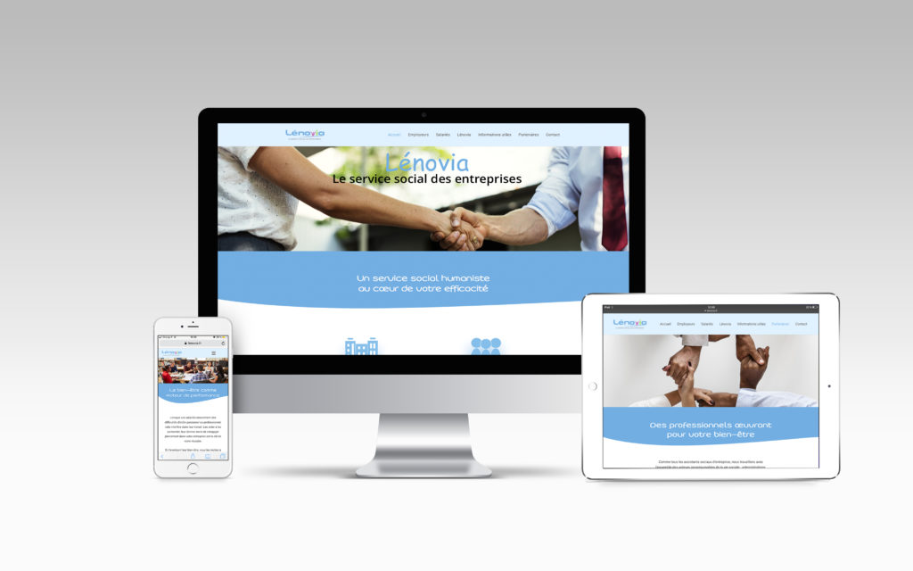 Site internet- Lénovia - Nahécom